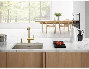 Кухонный кран Franke Atlas Neo pull-out 115.0681.242, золото