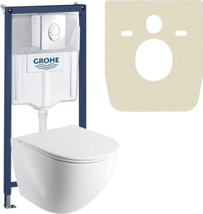 Комплект инсталляции с унитазом Grohe 733222969