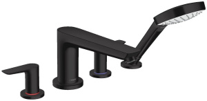 Смеситель на край ванны Hansgrohe Talis E 71748670, матовый черный