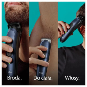 Триммер Braun MGK7410 10в1 синий
