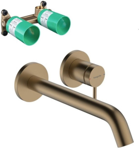 Смеситель для раковины Hansgrohe Tecturis S 73351140+13622180