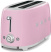 Тостер Smeg TSF02PKEU пастельный розовый