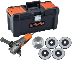 Угловая шлифмашина BLACK+DECKER BEG220KA5-QS