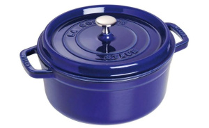 Чугунное блюдо Staub 20 см, темно-синий (1102091)