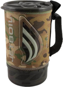 Туристическая плита Jetboil Minimo Camo, чёрный, коричневый