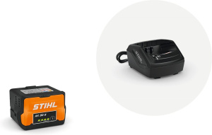 Комплект аккумулятора и зарядного устройства Stihl AK 30 S 45200075902 AL 101