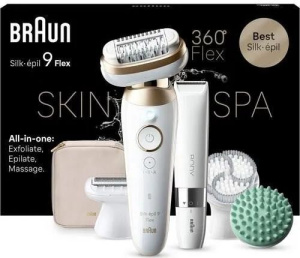 Эпилятор BRAUN Silk-epil 9 9-481 Flex 360 Bikini Legs белый