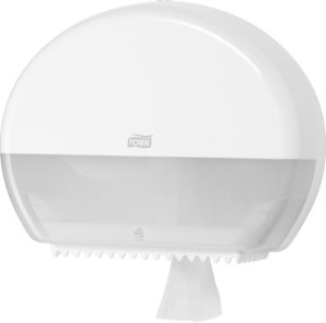 Диспенсер для туалетной бумаги Tork Mini Jumbo 555000, белый
