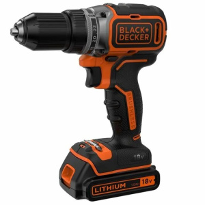 Аккумуляторная дрель-шуруповерт Black+Decker BL186KB-QW, с ЗУ