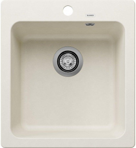 Кухонная мойка Blanco Naya 45 Silgranit 527126, нежный белый
