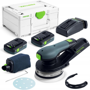 Шлифмашина эксцентриковая аккумуляторная Festool ETSC 2 125 4,0 I-Plus 577736