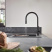Смеситель для кухни Hansgrohe Talis М54 72800670, черный