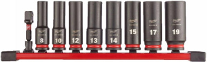 Набор ударных торцевых головок Milwaukee 3/8" 4932480455