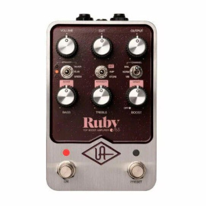Эффект для гитары Universal Audio UAFX Ruby 63 Top Boost Amplifier