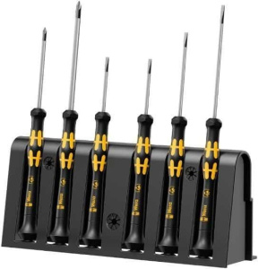 Набор прецизионных отвёрток Wera Kraftform Micro ESD 1578 A/6 05030170001