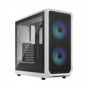 Корпус Fractal Design Focus 2 RGB White Tg Clear Tint (FDCFOC2A04)