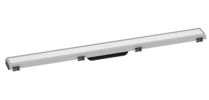 Внешний сливной элемент Hansgrohe RainDrain Match 90 см с рамкой, матовый белый 56040700