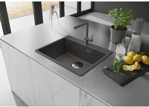 Кухонный кран Franke Active L pull out спрей 115.0721.464, сланцевый серый