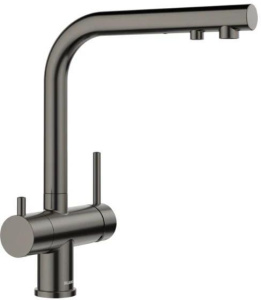Кухонный смеситель Blanco Fontas II 527736, сатинированная темная сталь