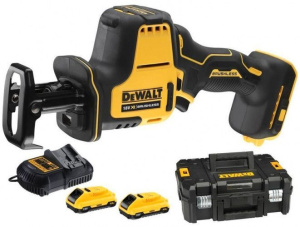 Аккумуляторная сабельная пила DeWALT DCS369M2, с АКБ и ЗУ