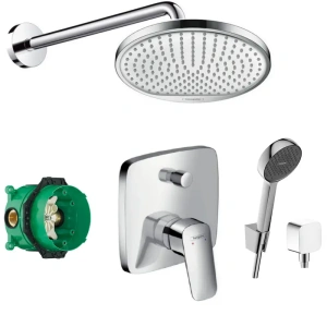 Душевой комплект Hansgrohe Logis 26723000+27446000+26691400+71405000+01800180+26457000