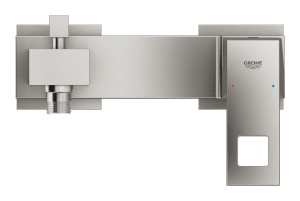Смеситель для ванны Grohe Eurocube 23140DC0, нержавеющая сталь