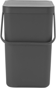 Контейнер для сортировки отходов Brabantia Sort & Go 129940, 25 л, серый