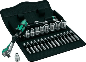 Набор инструментов Wera Zyklop Speed 05004016001, 1/4", 5–13 мм, 16 шт.