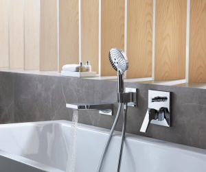Смеситель для душа с термостатом скрытого монтажа Hansgrohe Metropol 71666000 хром