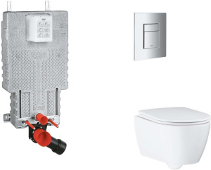 Комплект инсталляции Grohe Uniset Softclose Skate Cosmopolitan SANI15BB2110