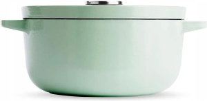 Чугунный горшок KitchenAid 3,3 л зеленый