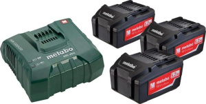 Набор аккумуляторный Metabo 3 аккумулятора LiHD 18 V/5.5 Ah + ЗУ ASC 30-36 V 685077000