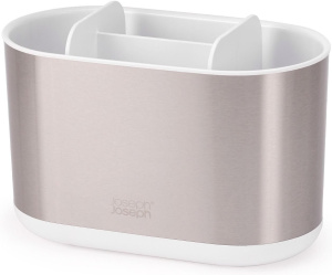 Стакан для зубных щеток Joseph Joseph Duo Steel, серебристый