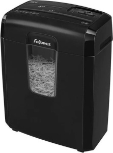 Шредер Fellowes Powershred 8C, DIN P-4, 4х35мм, 8лст, 14лтр