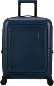 Чемодан American Tourister DashPop EXP, ручная кладь, темно-синий