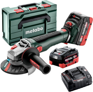 Аккумуляторная угловая шлифовальная машина Metabo WVB 18 LT BL 11-125 Quick 613057660 с 2 АКБ, в кейсе