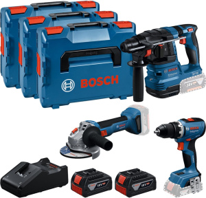 Набор электроинструментов Bosch GSR 18V-65 и GSR 18V-65 и GBH 18V-22 0615A5009G