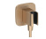 Держатель душа Hansgrohe Fixfit Q 26887140, шлифованная бронза