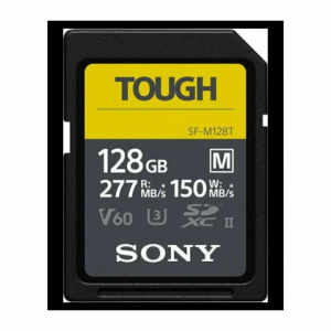 Карта памяти Sony Tough SDXC 128GB UHS-II U3 V60 R277/W150MB/s (SF-M128T/T1)