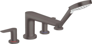 Смеситель для ванны Hansgrohe Talis E 71748340, черный хром