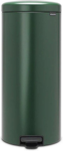 Мусорное ведро с педалью Brabantia NewIcon 304088, 30 л, тёмно-зелёное