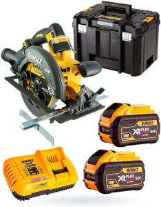 Аккумуляторная дисковая пила DeWALT DCS578×2-QW с АКБ и ЗУ