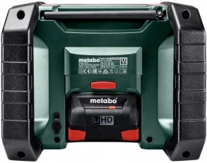Аккумуляторное строительное радио Metabo R 12-18 BT