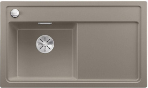 Кухонная мойка Blanco Zenar 45 S,левая, , с деревянной доской 523848, трюфель