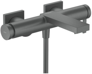 Смеситель для ванны Hansgrohe Tecturis E 73420340, шлифованный черный хром