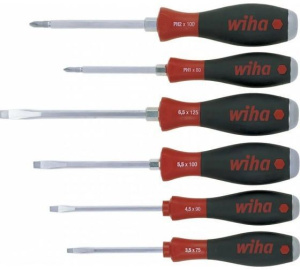 Набор ударных отверток SoftFinish, 6 предметов (WIHA 21250)