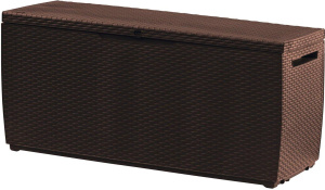 Садовый ящик Keter Capri Box, 302л, коричневый