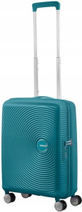 Чемодан American Tourister Soundbox S, бирюзовый