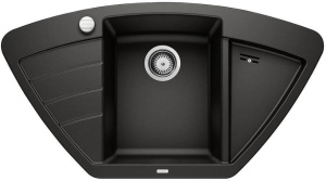 Кухонная мойка Blanco Zia 9 E Silgranit PuraDur 526030, черный