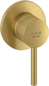 Смеситель для душа Kludi Bozz 38925N076, матовое золото